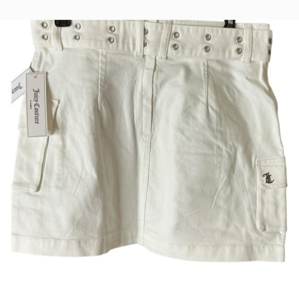 Juicy Couture White‎ Mini Skirt - Picture 3 of 3
